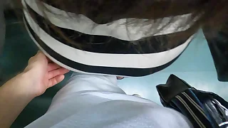 My wife Describes how a Stranger Approached her upstairs the Acclimate and tried to Fingering her Pussy Under Mini Skirt